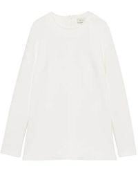 Max Mara - Fuxia Long-Sleeve Top - Lyst