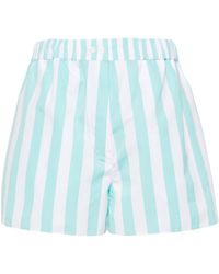 Patou - Shorts a righe - Lyst