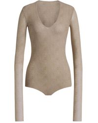 Alberta Ferretti - Long-Sleeve Body - Lyst
