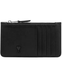 Ami Paris - Portacarte Con Zip - Lyst