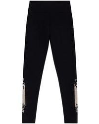 EA7 - Verfraaide Legging - Lyst