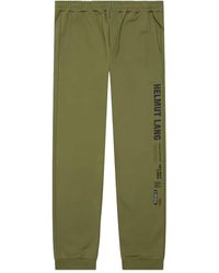 Helmut Lang - Jogginghose Mit Logo-Print - Lyst