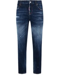 DSquared² - Medium Easy Spots Teddy Jeans - Lyst