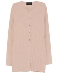 Marc Cain - Button Ribbed Cardigan - Lyst