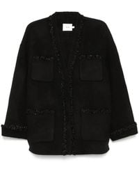 B+ AB - Embellished Trim Jacket - Lyst