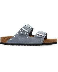 Birkenstock - Arizona Rivet-Embellished Sandals - Lyst