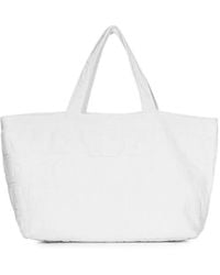 DSquared² - Logo-Embossed Cotton-Terry Tote Bag - Lyst