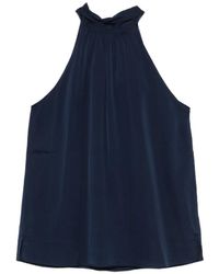 Silk95five - Halterneck Blouse - Lyst