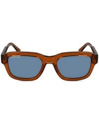 Lacoste - L.12.12 Square-Frame Sunglasses - Lyst