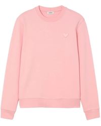 Sandro - Heart Patch Crewneck - Lyst