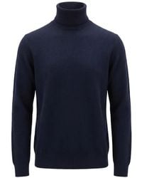 Drumohr - Roll-Neck Long-Sleeve Sweater - Lyst