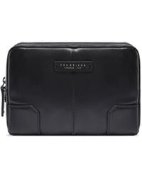 The Bridge - Vespucci Leather Zip-Top Clutch Bag - Lyst
