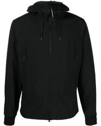 C.P. Company - Shell-R Goggles-Detail Hooded Jacket - Lyst
