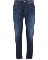 Dondup - Faded-Wash Cotton Jeans - Lyst