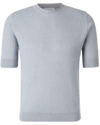 Lardini - Ribbed-Knit T-Shirt - Lyst