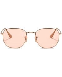 Ray-Ban - Hexagonal Sunglasses - Lyst