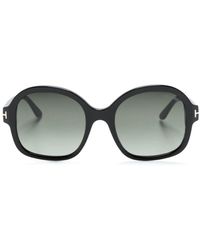 Tom Ford - Hanley Oversized Square-frame Sunglasses - Lyst