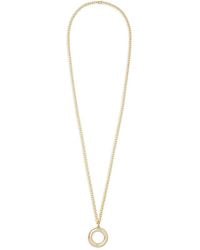 Roxanne Assoulin - Collier Big Puffy Initial - Lyst