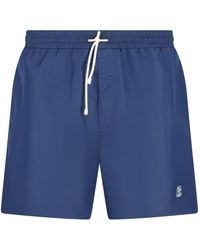 Brunello Cucinelli - Swim Shorts - Lyst