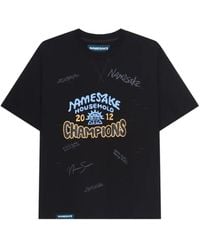 NAMESAKE - Crew-Neck Graphic-Print T-Shirt - Lyst