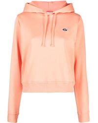 DIESEL - Hoodie À Patch Logo - Lyst