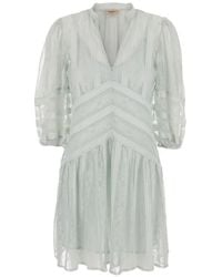 Twinset - V-Neck Floral Maxi Dress - Lyst