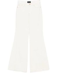 7 For All Mankind - Stretch Cotton Jeans - Lyst