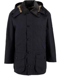 Barbour - Endurance Hooded Cotton Jacket - Lyst