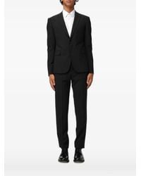 Emporio Armani - Single-Breasted Virgin Wool Suit - Lyst
