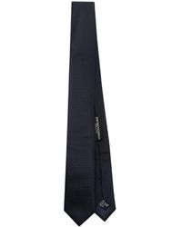 Emporio Armani - Krawatte aus Gabardine-Seide - Lyst