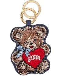Ganni - Bear Keyring - Lyst