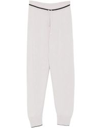 Eleventy - Drawstring Knitted Track Pants - Lyst