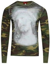 La Maskarade - Miami Camouflage-Print T-Shirt - Lyst