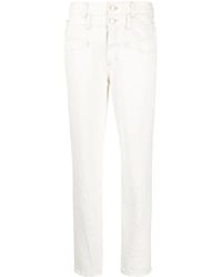 Closed - High Waist Denim Jeans - Lyst