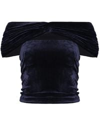Alberta Ferretti - Off-Shoulder Top - Lyst
