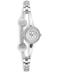 Guess - Montre Analogique Argentée - Lyst