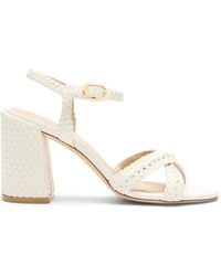 Stuart Weitzman - Alyssa Interwoven Sandals - Lyst