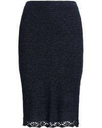 Ralph Lauren - Ruffle-Trim Pencil Skirt - Lyst