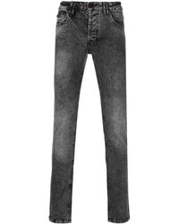 Philipp Plein - Istitutional Super Straight-cut Jeans - Lyst