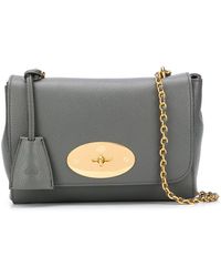Mulberry - Lily In Charcoal Small Classic Grain - Lyst