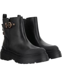 Pinko - Love Birds-Detail Boots - Lyst