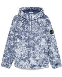 Stone Island - Compass-Motif Jacket - Lyst