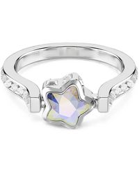 Swarovski - Chroma Stern-Ring Mit Kristallen - Lyst