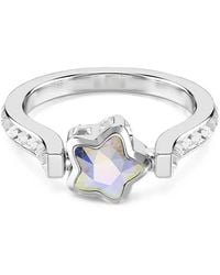Swarovski - Chroma Star-Motif Crystal-Embellished Ring - Lyst