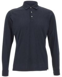 Diktat - Long-Sleeve Polo Shirt - Lyst