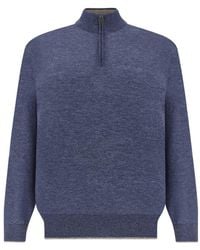 Paul & Shark - Piuma Wool Half-Zip Sweater - Lyst