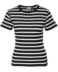 DRYKORN - Koale Striped Ribbed T-Shirt - Lyst