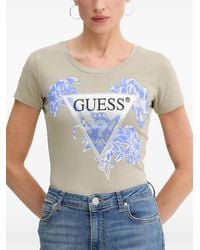 Guess - T-Shirt À Logo Imprimé - Lyst