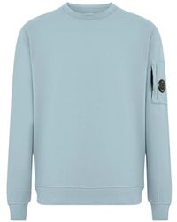 C.P. Company - Light Fleece Crewneck Sweatshirt - Lyst