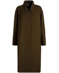 Bally - Fluid Gabardine Coat - Lyst